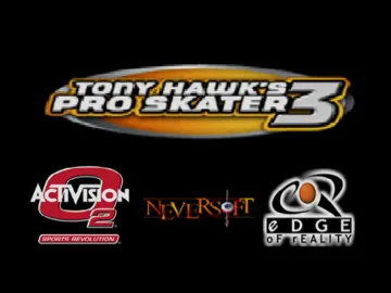 Tony Hawk's Pro Skater 3 (USA) screen shot title